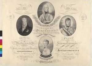El emperador Francisco I y otros de Unknown artist