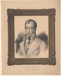 Emperador de Austria Fernando I (imprimir) de Unknown artist