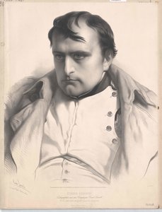 Emperador de Francia Napoleón I Bonaparte (huella) de Unknown artist