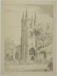 Iglesia de campo inglesa de Unknown artist