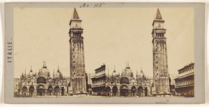 [Decorado de la Plaza de San Marcos, Venecia]