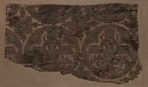 Enthroned King Flanked by Griffins