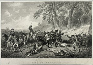 Caída de Braddock de Unknown artist
