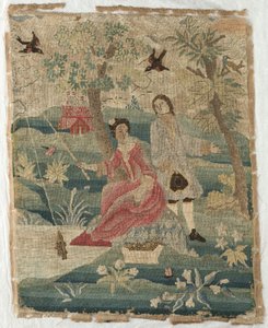 "Fishing Lady" de Unknown artist