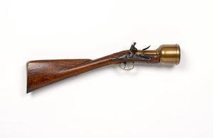 Mortero de mano de chispa c.1760-1770