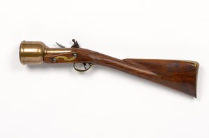 Mortero de mano de chispa c.1760-1770