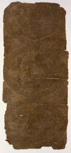 Fragment with Senmurvs de Unknown artist
