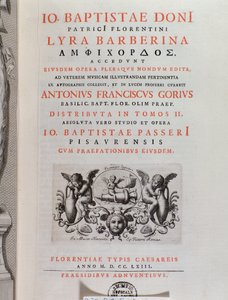 Portada de La Lyra Barberina de Unknown artist