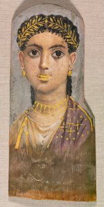 Funerary Portrait of a Young Girl de Unknown artist
