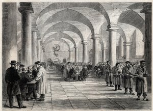 Hospital de Greenwich - El Comedor Oeste - Hospital de la Marina de Greenwich - Comedor Oeste de Unknown artist