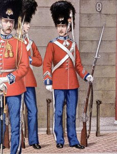 Granaderos de la Guardia Danesa de Unknown artist