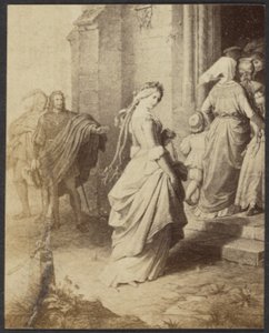 Gretchen (Fausto) de W.V. Kaulbach de Unknown artist