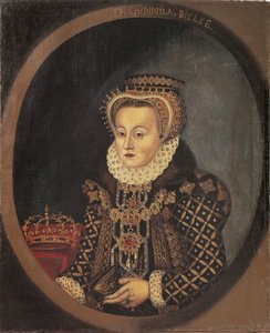 Gunilla Bielke, reina consorte de Suecia y Finlandia - Retrato de Gunilla Bielke (1568-1597), Reina de Suecia, Anónimo de Unknown artist