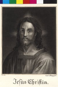 Jesucristo de medio cuerpo de Unknown artist
