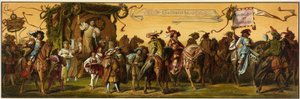 Hans Makarts procesión de la ciudad Viena de Unknown artist
