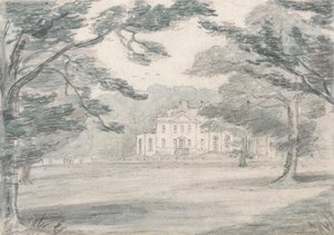 Havering Bower, Essex (Vista de una mansión rural) de Unknown artist