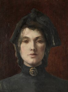 Cabeza de una niña de Unknown artist
