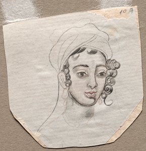 cabeza de un joven de Unknown artist