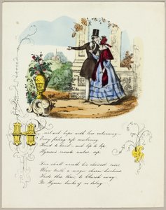 Corazón y esperanza con amor entrelazados (san valentín) de Unknown artist
