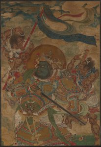 Rey celestial Virudhaka de Unknown artist