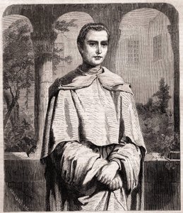 Henri Lacordaire, sacerdote francés y dominico 1802-1861. de Unknown artist