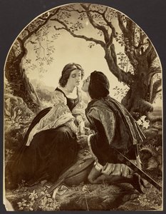 [Hesperus, la Estrella Vespertina, Sagrada para los Enamorados, 1855 por Sir Joseph Noel Paton] de Unknown artist