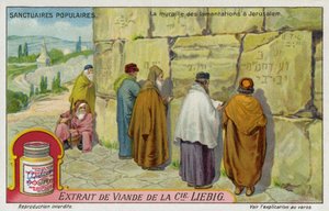 Santuarios sagrados, tarjeta de coleccionista Liebig 1924 de Unknown artist