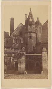 Hotel de la Croix Blanches, Tours. de Unknown artist