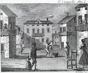 Il Campiello Acto I - Carlo Goldoni (1707-1793)