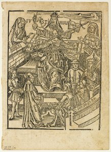 Ilustración de Margarita philosophica, lámina 35 de Xilografías de libros del siglo XVI de Unknown artist