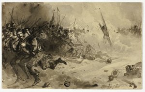 Batalla de infantería de Unknown artist