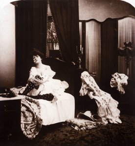 Interior de un burdel a finales del siglo XIX. de Unknown artist
