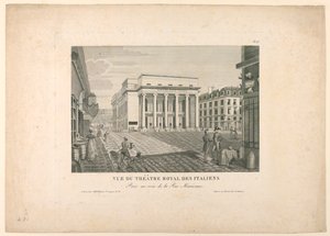 Teatro Italiano, París de Unknown artist