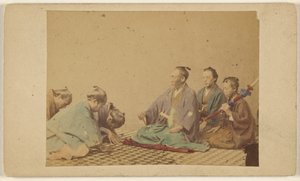 Altos oficiales japoneses. de Unknown artist