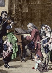 Jean Sebastien Bach (Johann Sebastian Bach) de Unknown artist