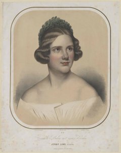 Jenny Lind (imprimir) de Unknown artist
