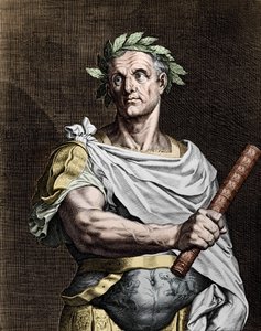 Julio César (101-44 a.C.), estadista romano de Unknown artist