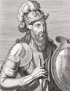 Rey Alfonso III de Portugal. Retrato.