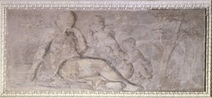 La Géographie, amours et sphère terrestre, entre 1775 y 1785 (óleo sobre madera) de Unknown artist