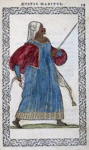 La mora - en "Habits et effigies" de Jean Sulperius de Unknown artist