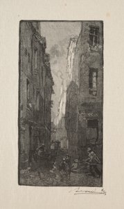 La Rue des Cordiers de Unknown artist