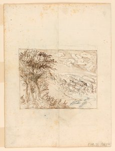 Paisaje: reverso: diseño grotesco