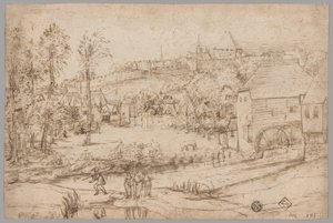 Paisaje con Río y Molino