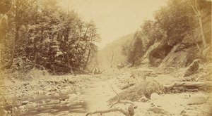 [Paisaje con un río, posiblemente en Sudamérica] de Unknown artist