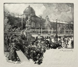El Palacio de las Artes Liberales, Exterior de Unknown artist