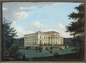 El palacio Yelagin en San Petersburgo de Unknown artist