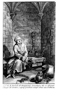 Le provost de Beaumont, secretario del clero de Francia, cautivo durante 22 años en la Bastilla de Unknown artist