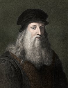 Leonardo Da Vinci (1452-1519) de Unknown artist