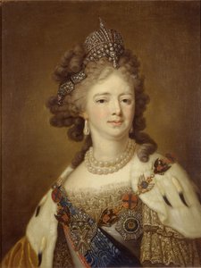 La emperatriz María Feodorovna (Sophie Dorothea de Wurtemberg) de Unknown artist