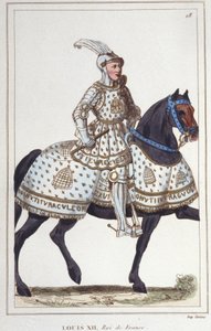 Luis XII (1462 -1515), Rey de Francia grabado de 1830 de Unknown artist